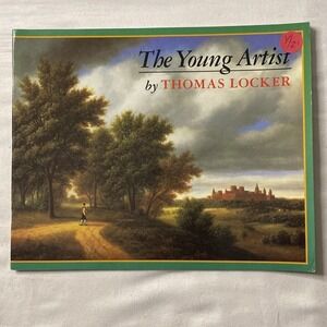 The Young Artist Kids Book by Thomas Locker Paperback Green EUC Art History 1989